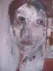 Sans titre 2006 acrylique sur toile, 33x22cm