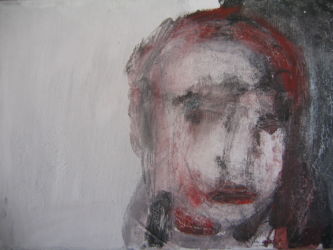 Sans titre 2006 acrylique sur toile, 24x33cm