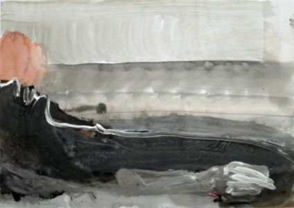 Il est déjà trop tard 2007 technique mixte sur papier, 32x45cm (2)