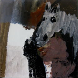 Dead End 2016 acrylique sur toile, 20x20cm