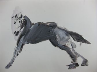 Une autre histoire 2018 acrylique 22x24cm