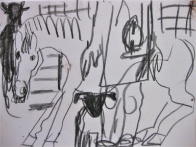 Lieux d'êtres 2020 mine de plomb sur papier, 24x32cm