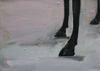 Dès regards 2021, acrylique sur toile 16x22cm