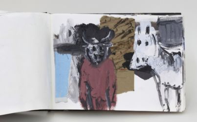 carnet 2021 technique mixte sur papier 21x29,5cm